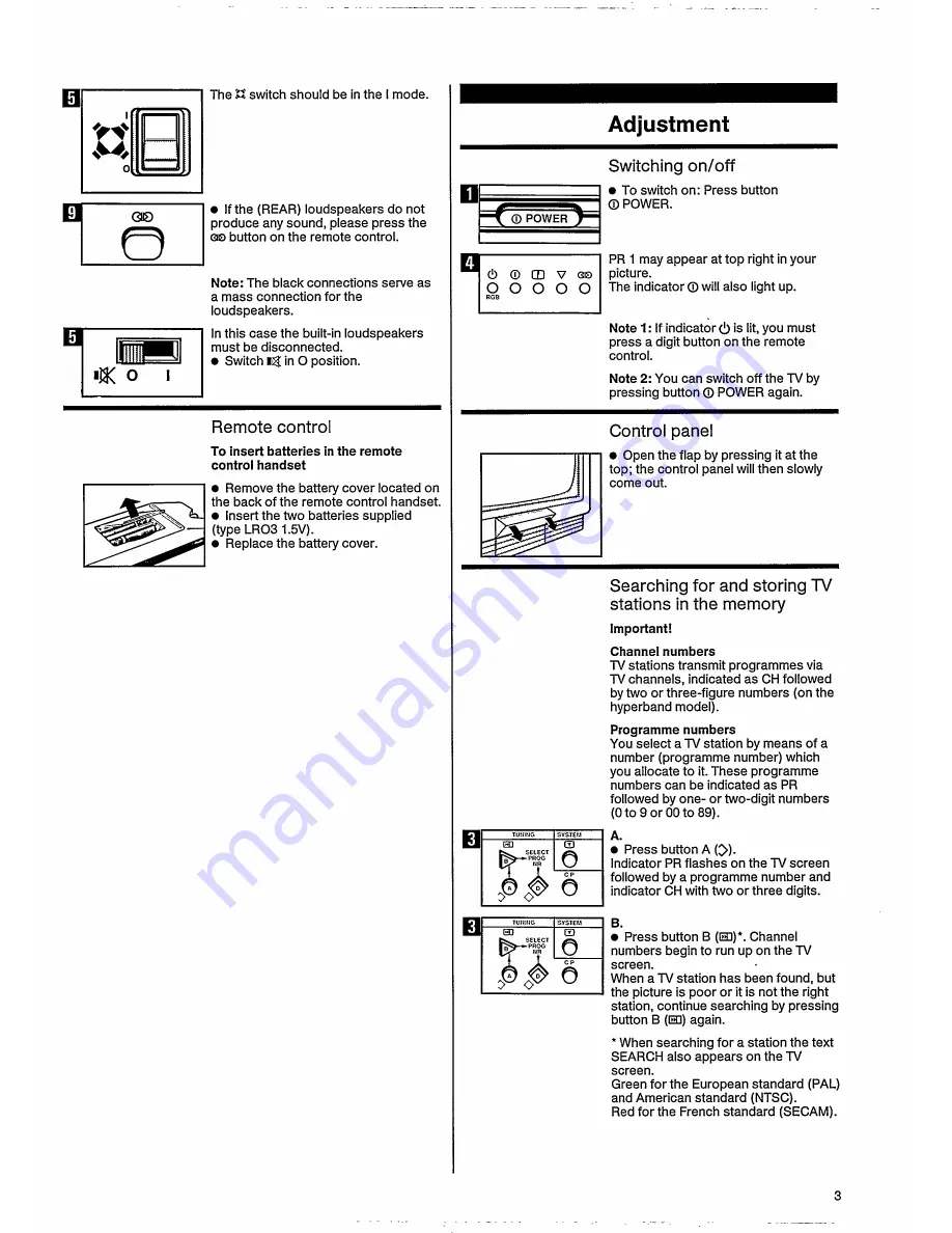 Philips Matchline 33CE7539 Скачать руководство пользователя страница 7