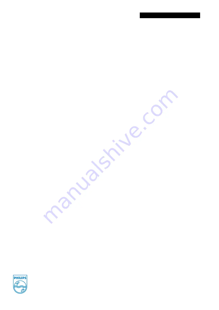 Philips Matchline 34PT9421 Specifications Download Page 2