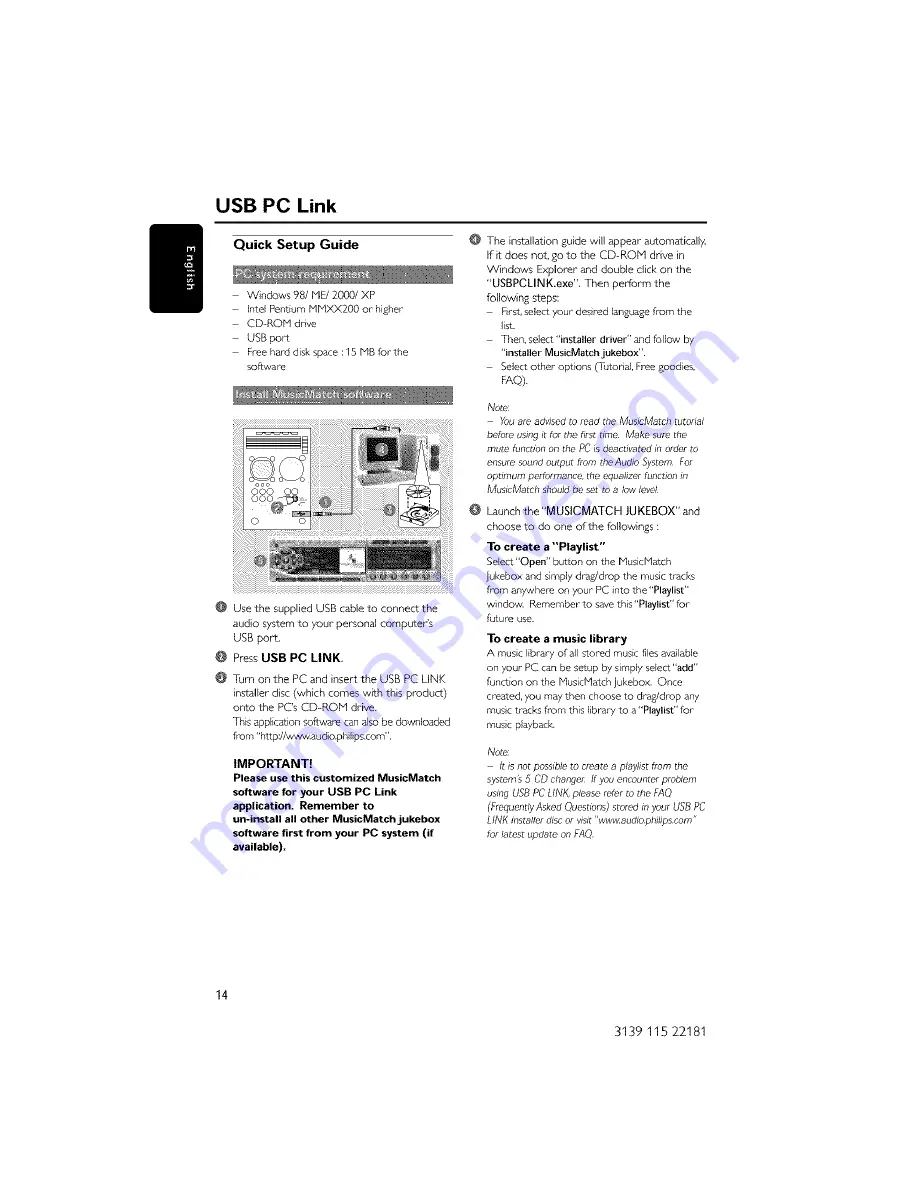 Philips MC-M570 Manual Download Page 14