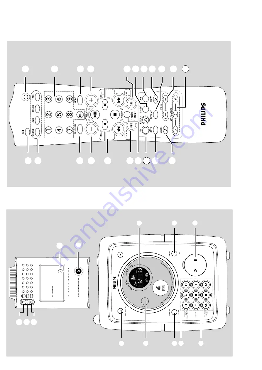 Philips MC-V320 Скачать руководство пользователя страница 8