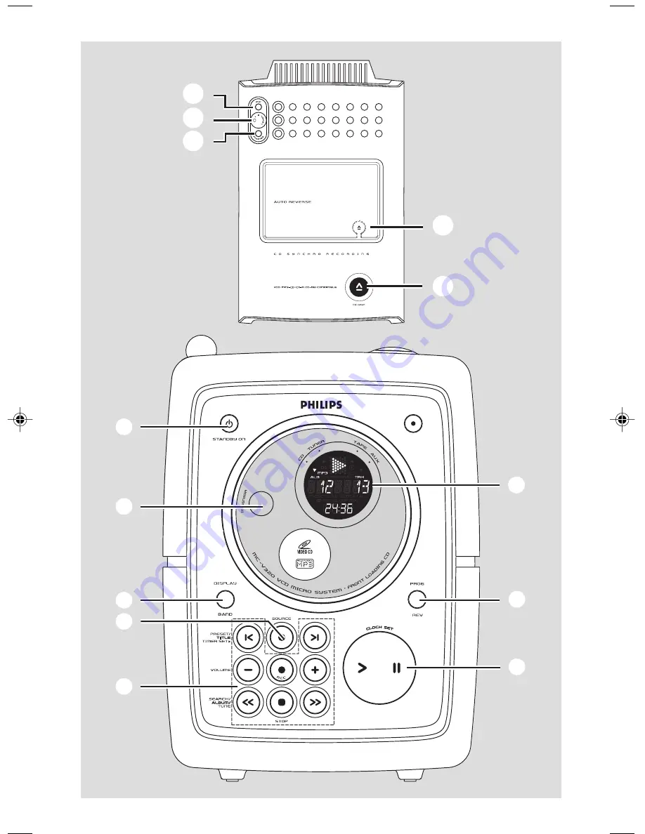 Philips MC-V320 Скачать руководство пользователя страница 3