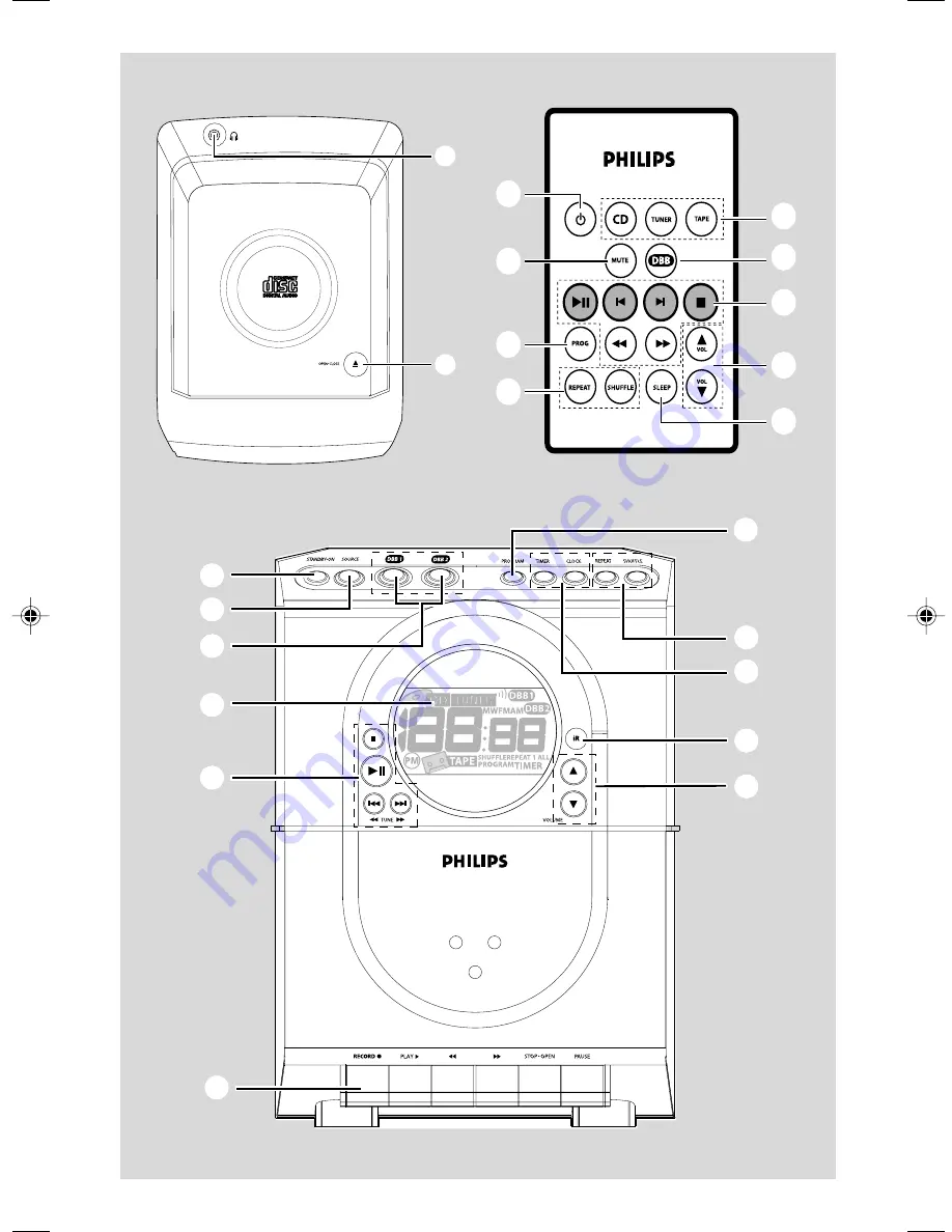 Philips MC138 series Скачать руководство пользователя страница 3