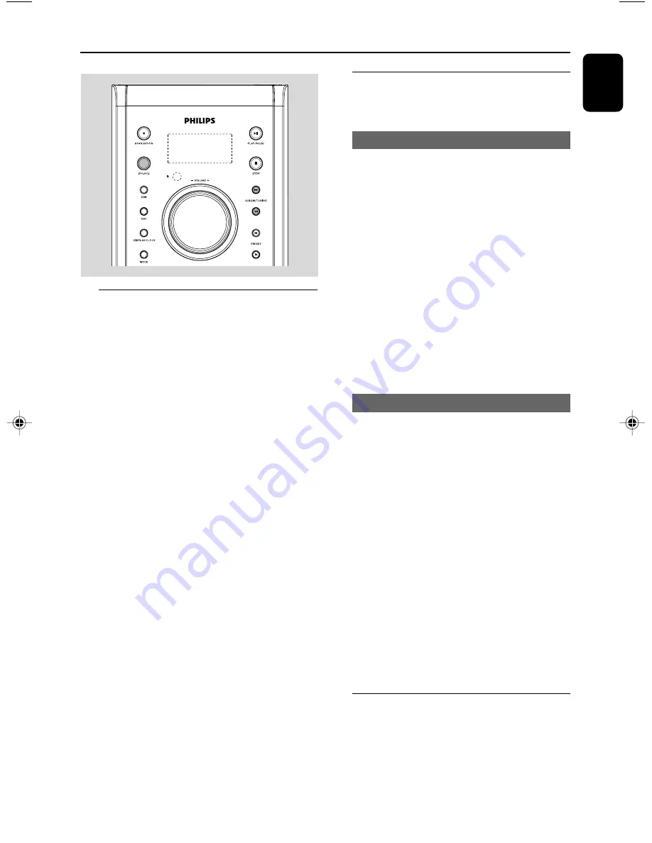 Philips MCM285/55 User Manual Download Page 12