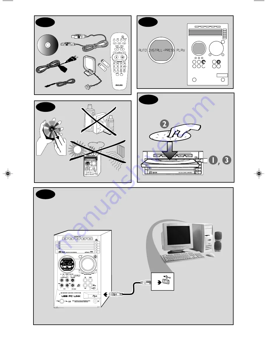 Philips MCM595 Скачать руководство пользователя страница 3