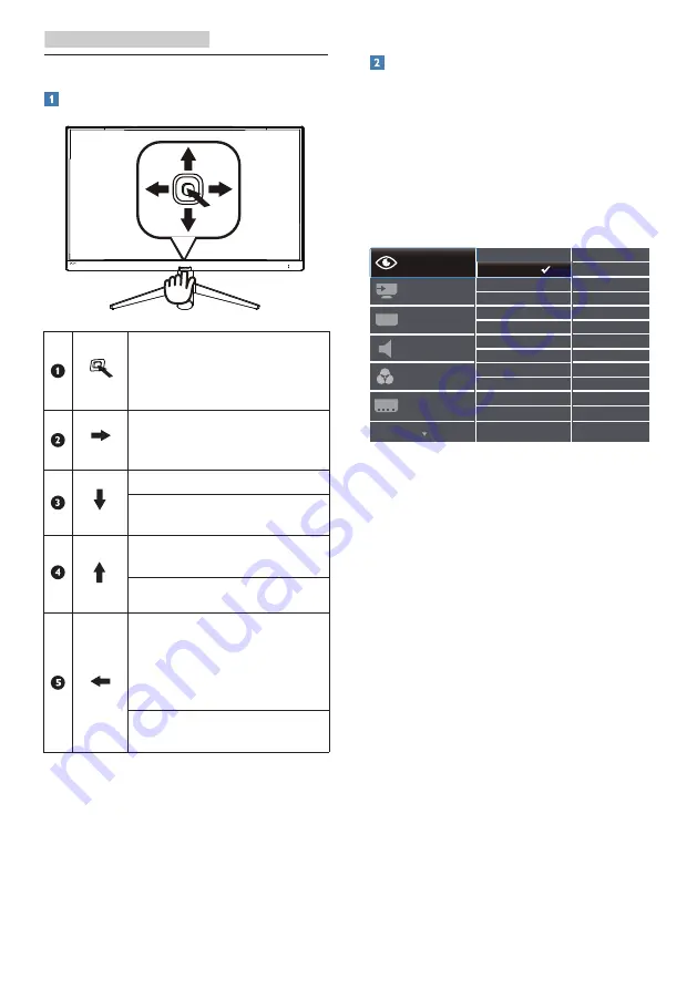 Philips Momentum 242M7 User Manual Download Page 8