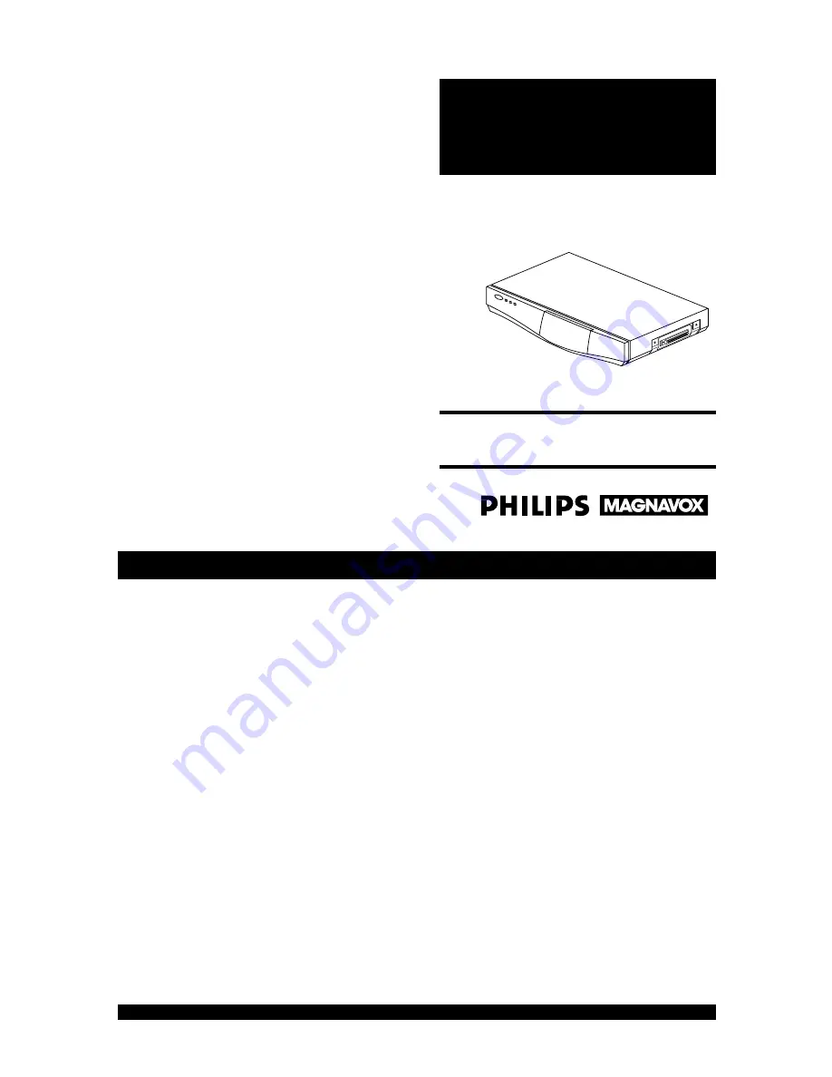 Philips MPR975A101 User Manual Download Page 1