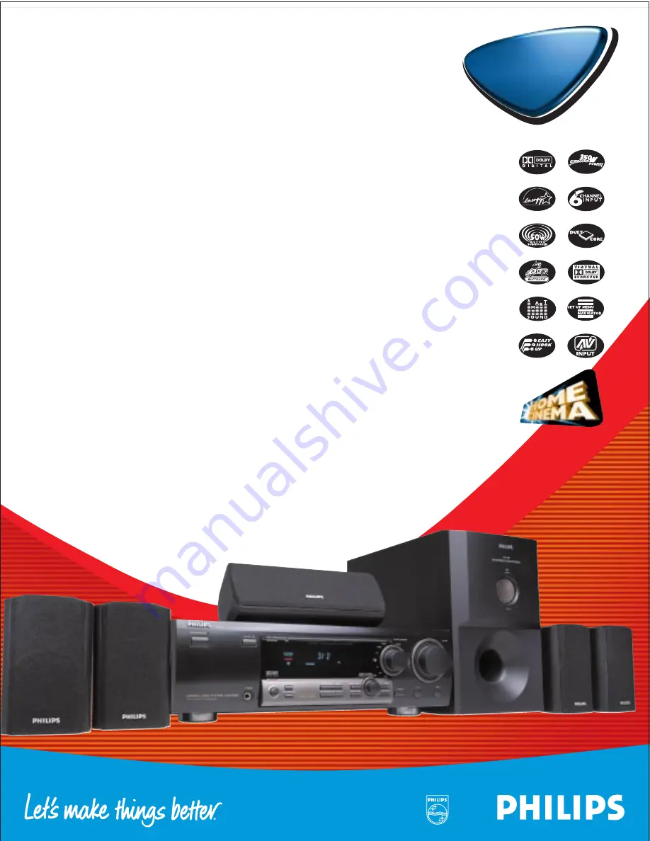 Philips MX-955 Brochure & Specs Download Page 1