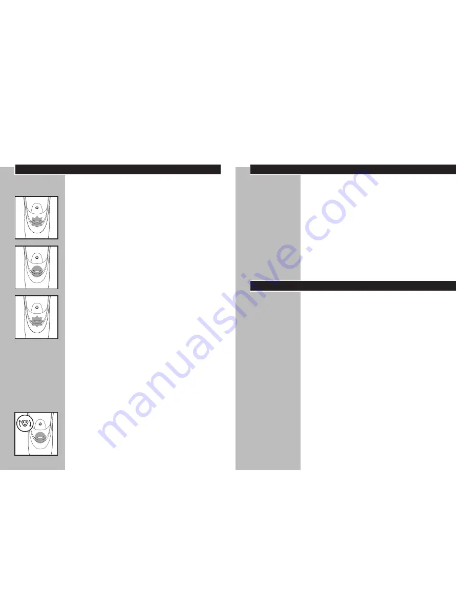 Philips Norelco AT850 User Manual Download Page 6