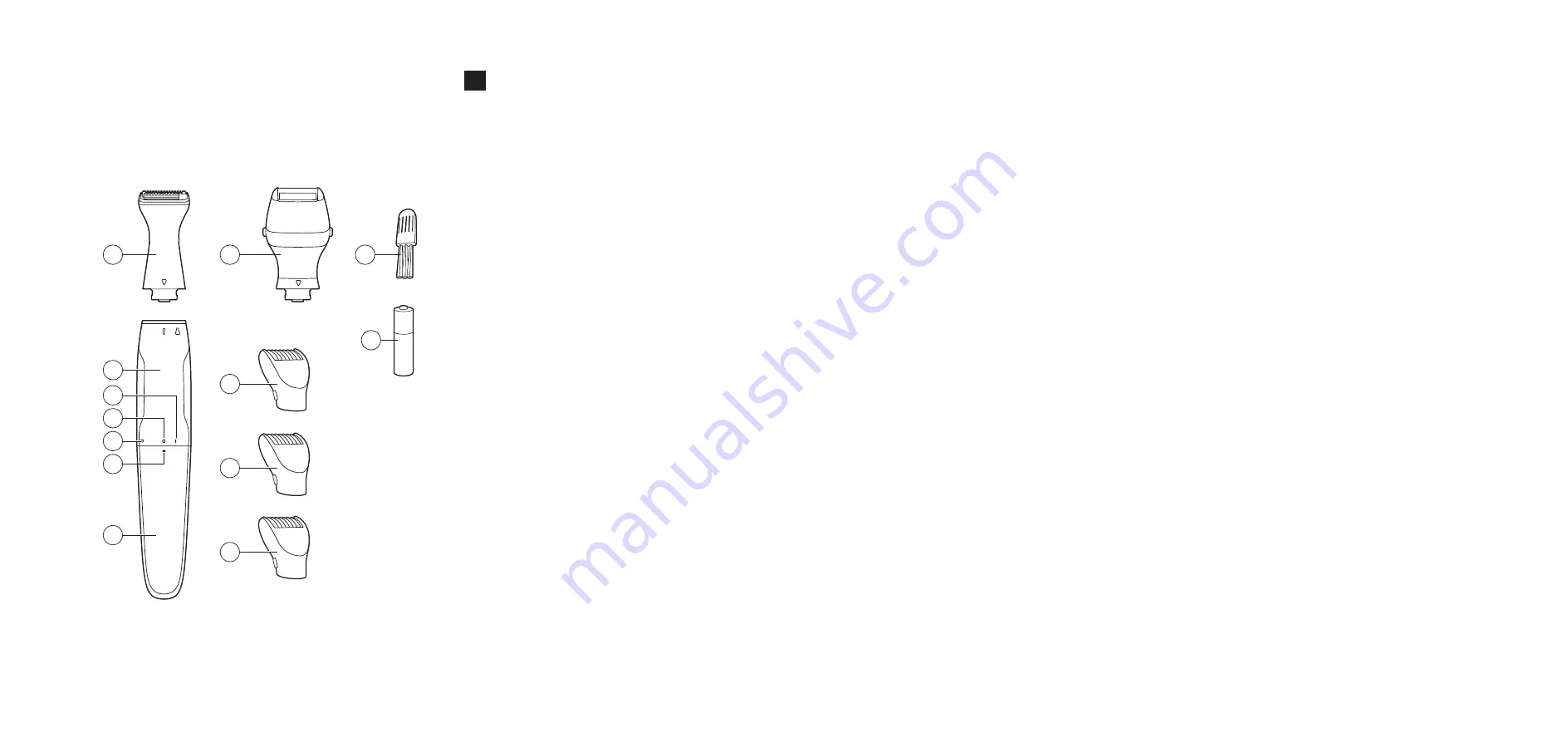 Philips Norelco NT9145 Manual Download Page 2