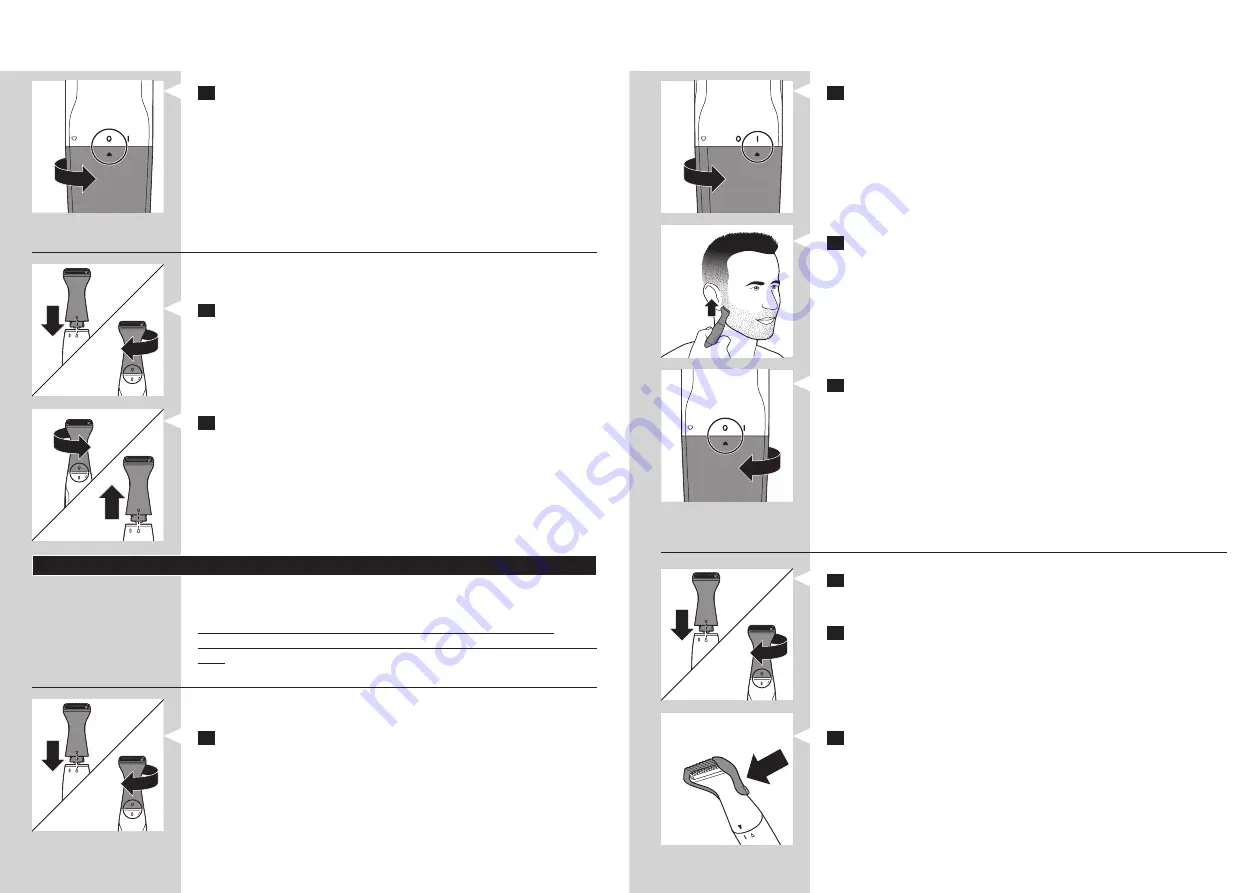 Philips Norelco NT9145 Manual Download Page 57