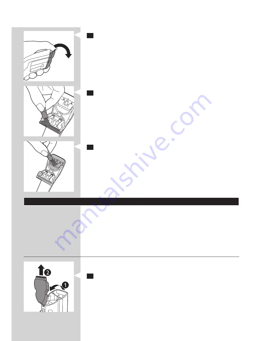 Philips Norelco QC5130 User Manual Download Page 21