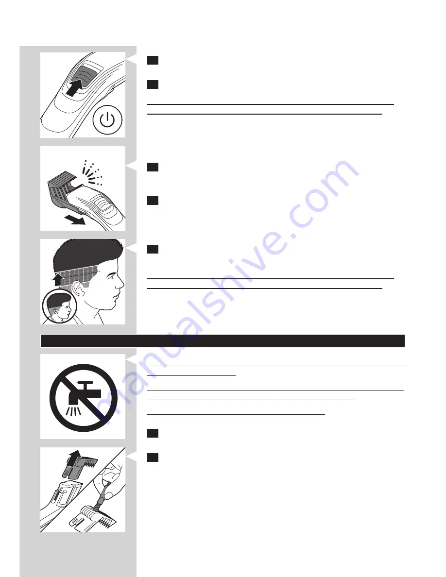 Philips Norelco QC5130 User Manual Download Page 56