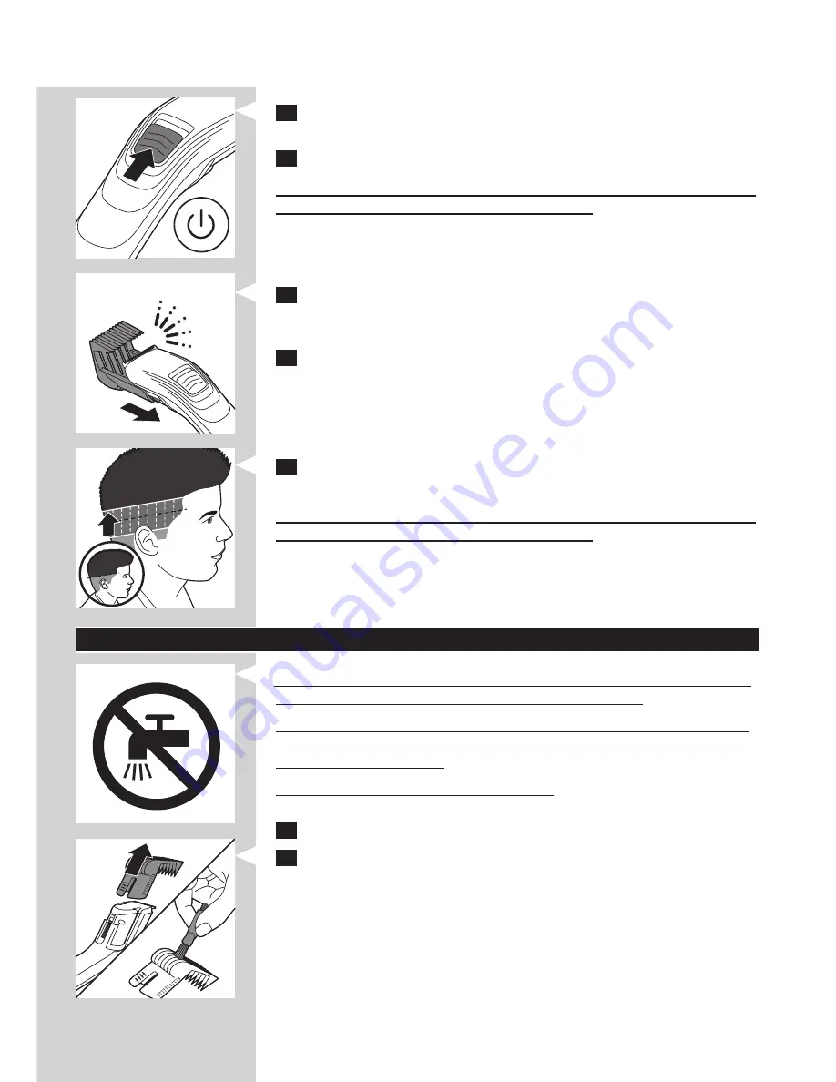 Philips Norelco QC5130 User Manual Download Page 138