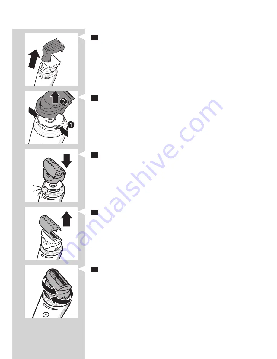 Philips Norelco QC5580 User Manual Download Page 43