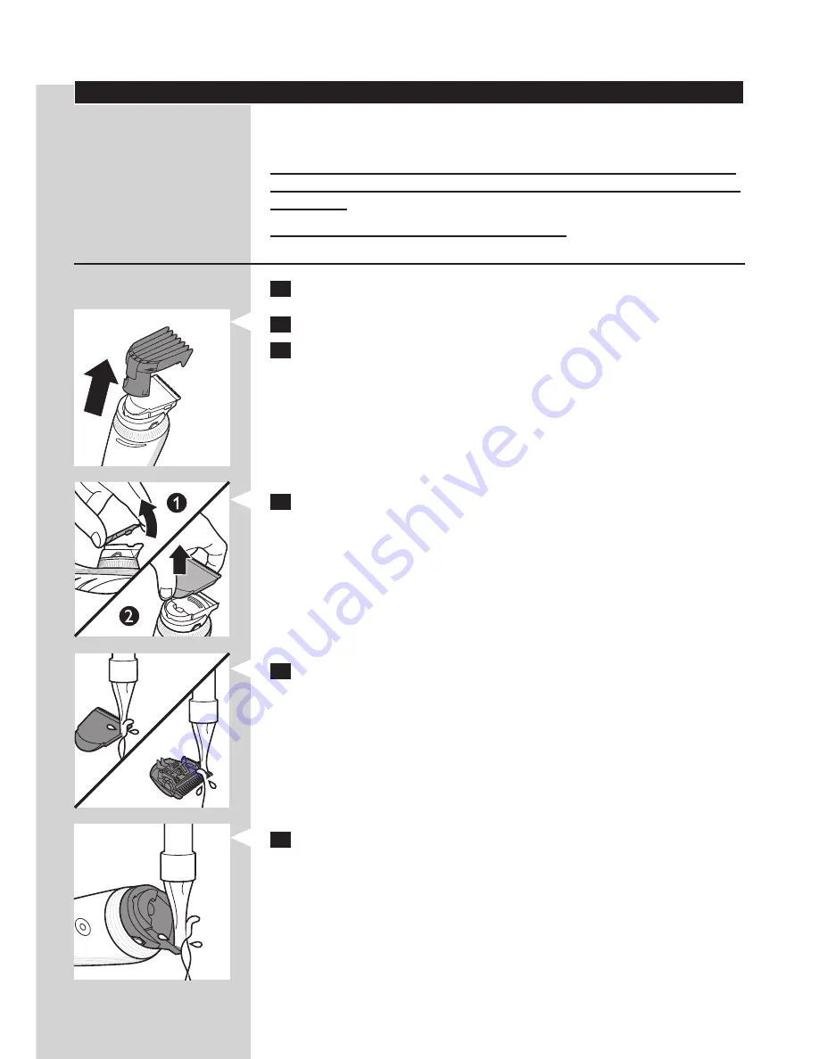 Philips Norelco QC5580 User Manual Download Page 66