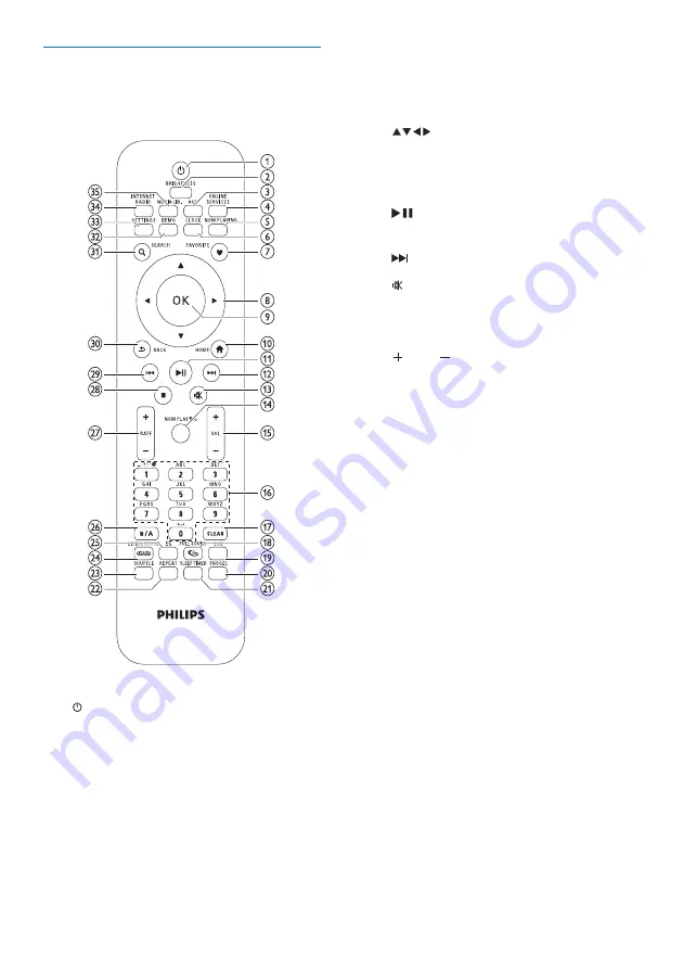 Philips NP2900/37B User Manual Download Page 9