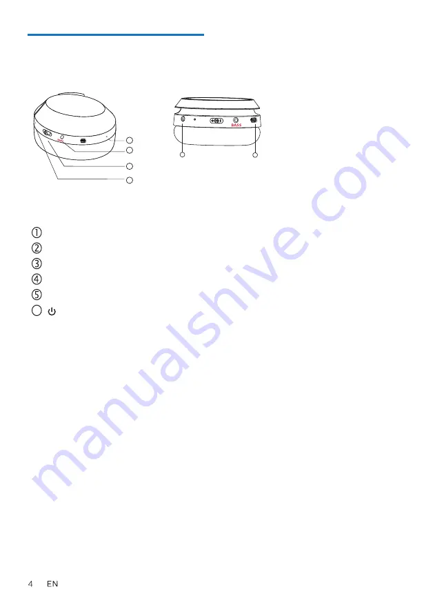 Philips On Ear 4000 Series User Manual Download Page 5