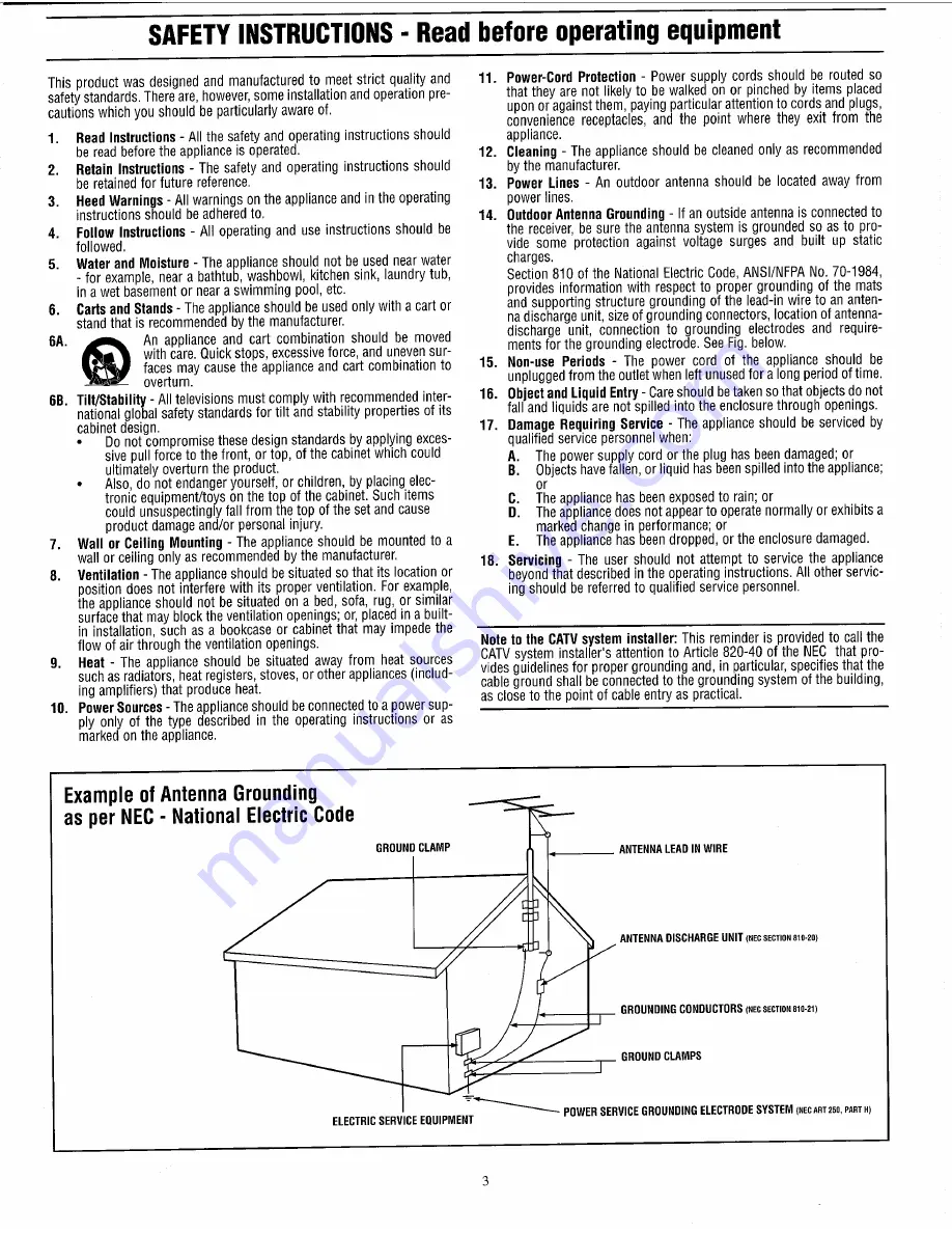 Philips PA0113C Instructions For Use Manual Download Page 3