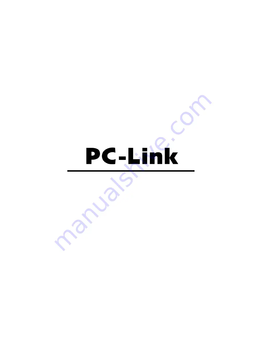 Philips PC-Link Manual Download Page 1