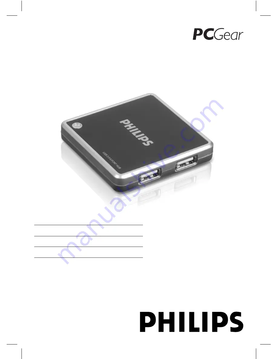 Philips PCGear SDH1600/27 User Manual Download Page 1