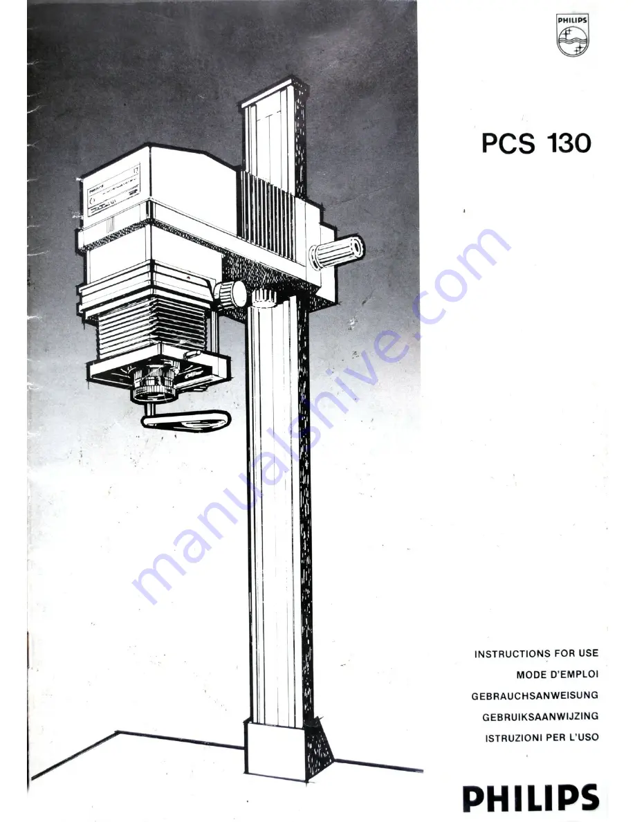 Philips PCS 130 Скачать руководство пользователя страница 1