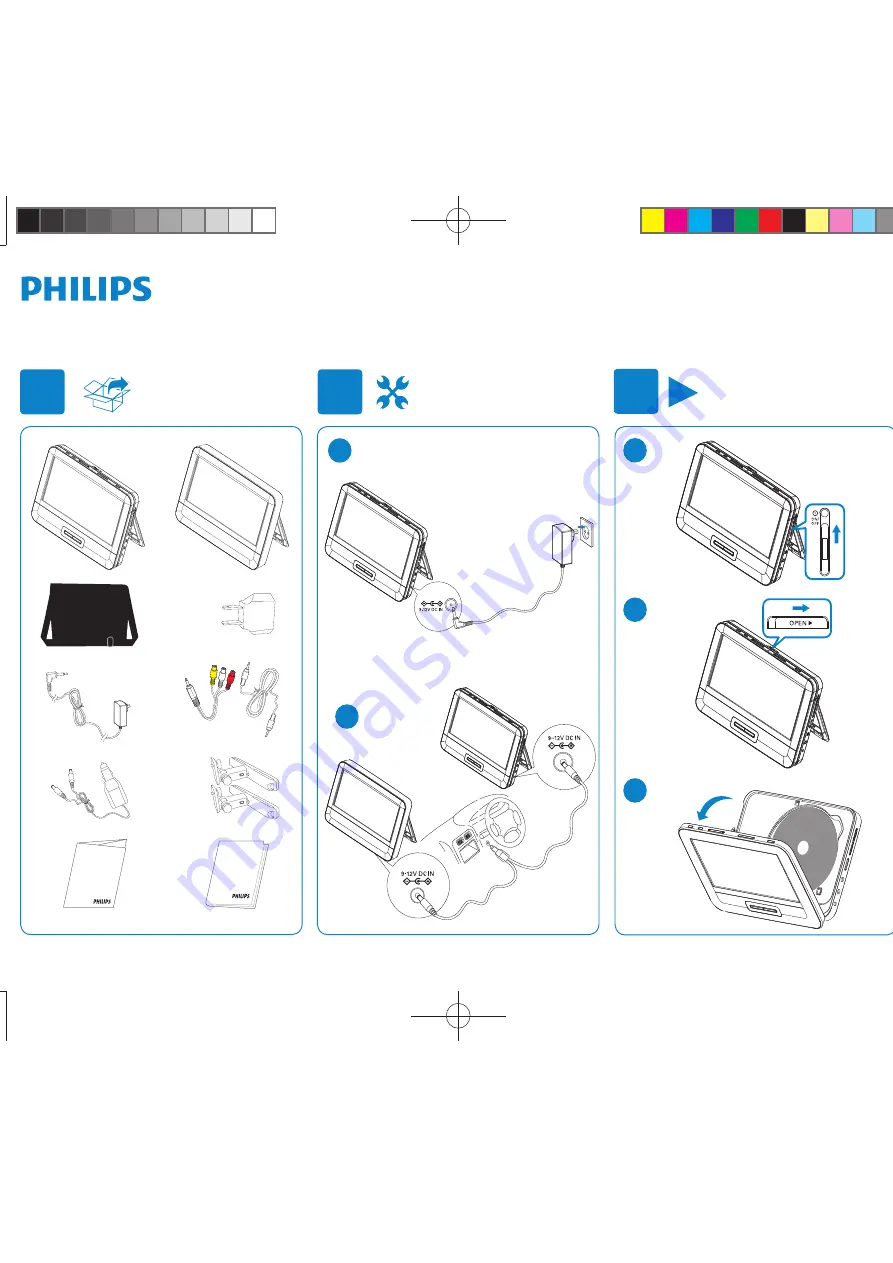 Philips PD7013/55 Скачать руководство пользователя страница 1