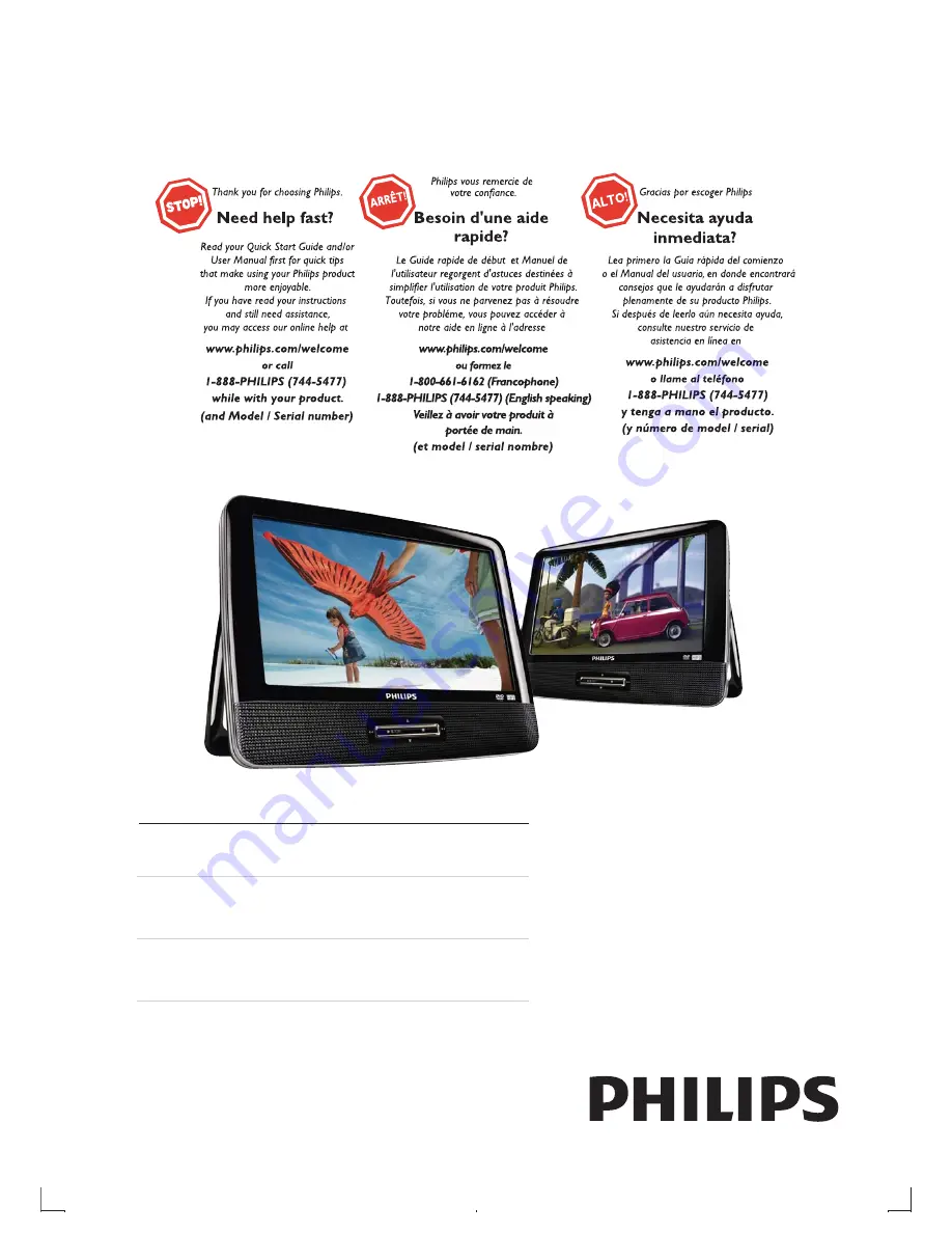 Philips PD9018 User Manual Download Page 1