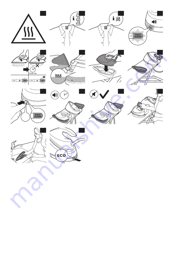 Philips PerfectCare Viva RI7035/34 Manual Download Page 18