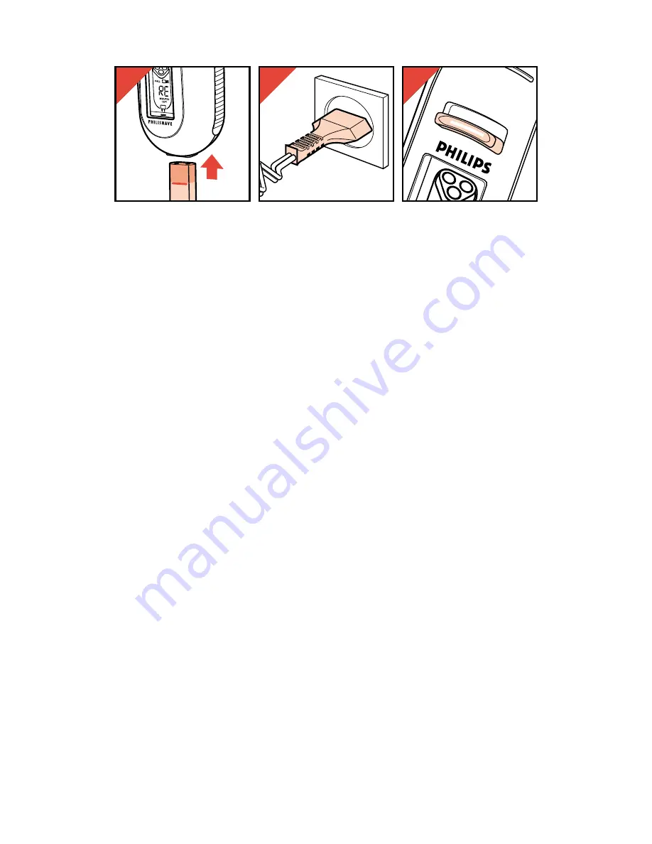 Philips Philishave 990 User Manual Download Page 5