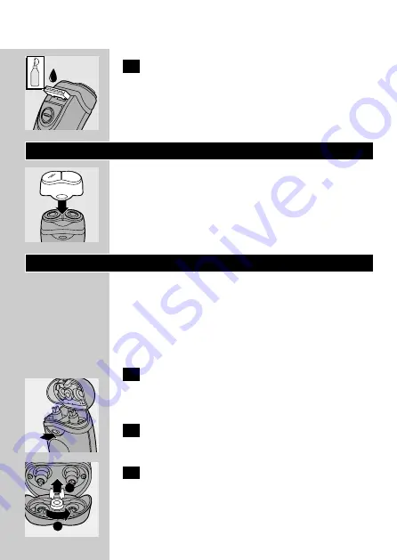 Philips Philishave HQ 642 Manual Download Page 6