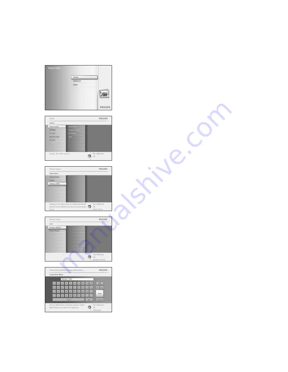 Philips PhotoFrame 9FF2 User Manual Download Page 31