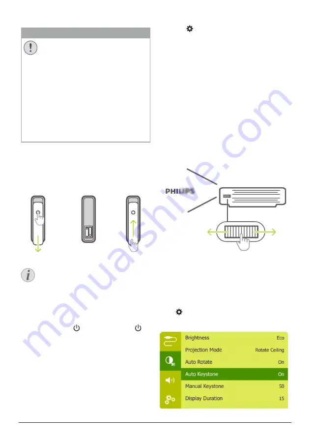 Philips PicoPix Micro 2 Скачать руководство пользователя страница 9