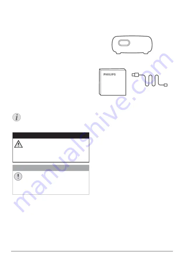 Philips PicoPix Micro User Manual Download Page 3