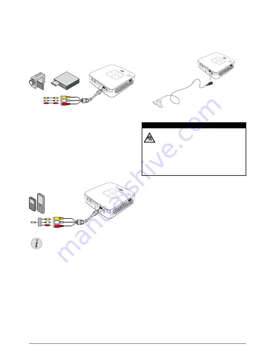 Philips PicoPix PPX2495 User Manual Download Page 13