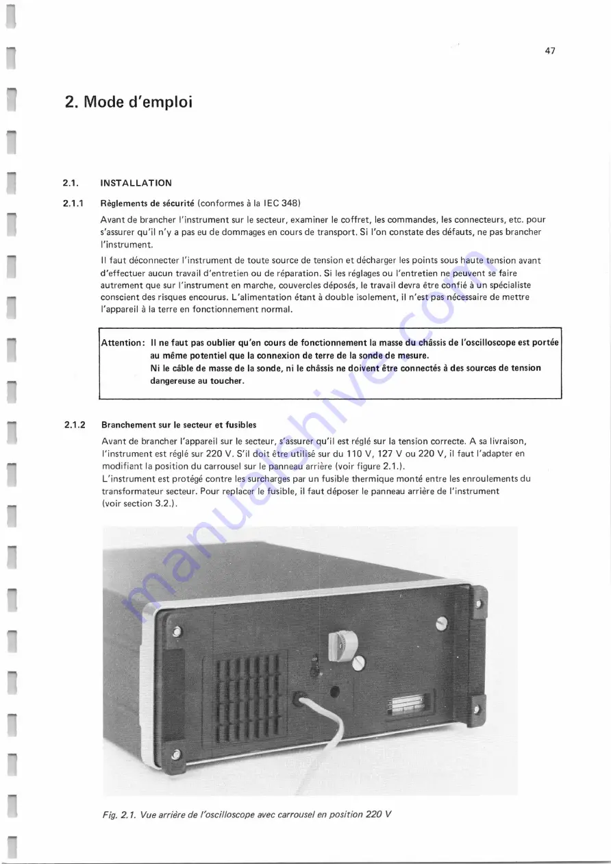 Philips PM 3214 Скачать руководство пользователя страница 50