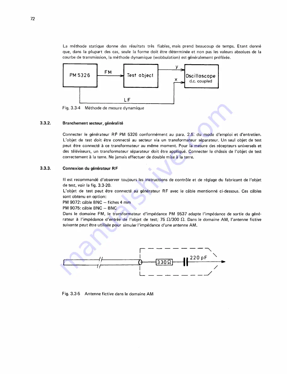 Philips PM 5326 Instruction Manual Download Page 80