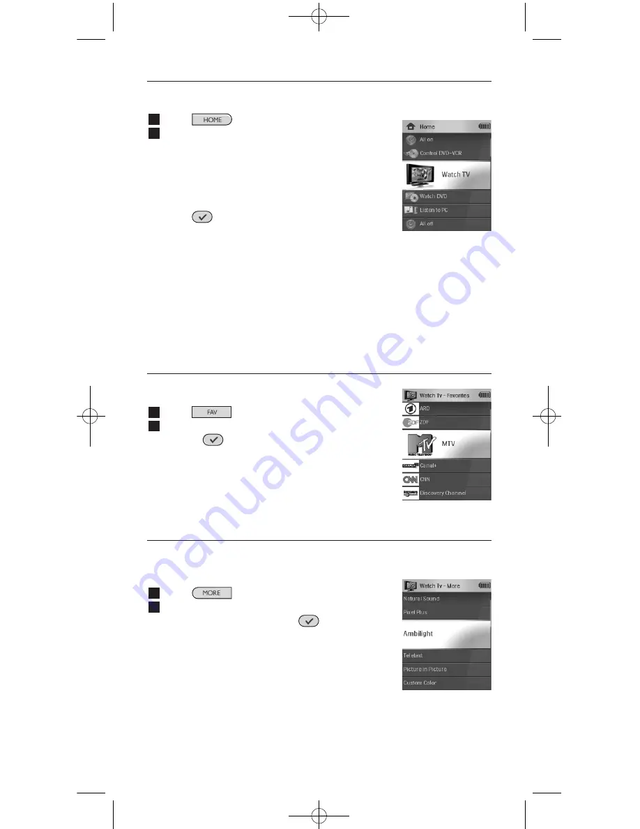 Philips Prestigo SRU8015 Instructions For Use Manual Download Page 78