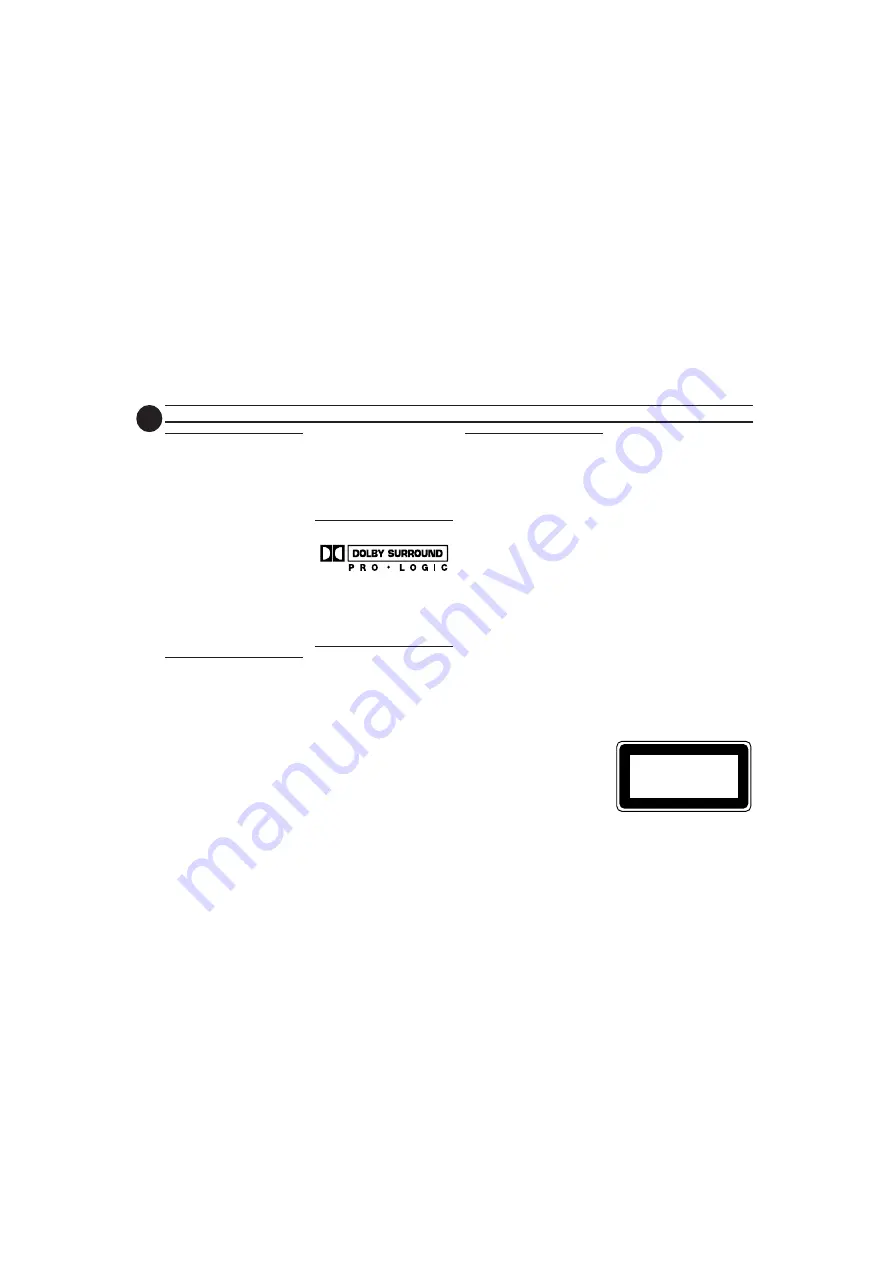 Philips Pro Logic FW-P73 Brochure Download Page 7