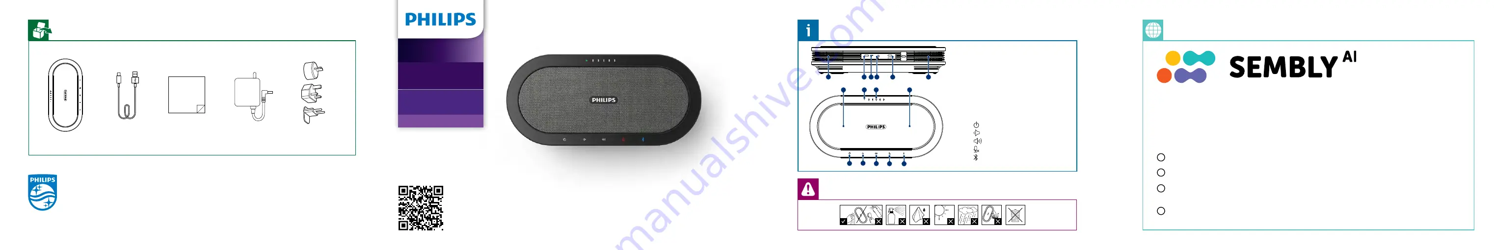 Philips PSE0501 Скачать руководство пользователя страница 1