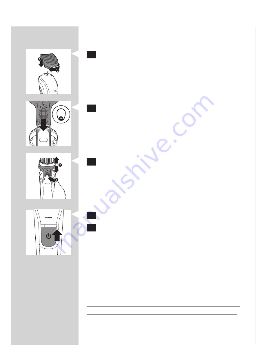 Philips QG3340 User Manual Download Page 48