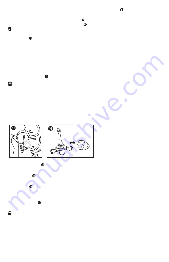 Philips RESPIRONICS Pico Traditional Nasal Mask Instructions For Use Manual Download Page 48