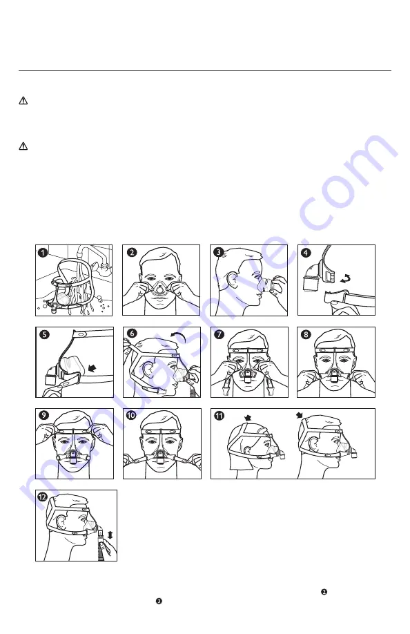 Philips RESPIRONICS Pico Traditional Nasal Mask Instructions For Use Manual Download Page 84