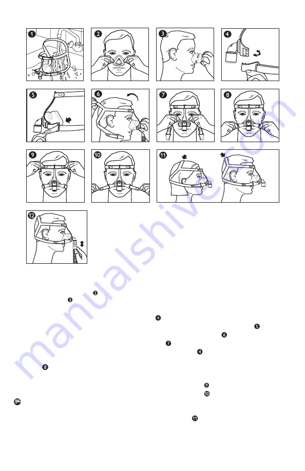 Philips RESPIRONICS Pico Traditional Nasal Mask Instructions For Use Manual Download Page 111