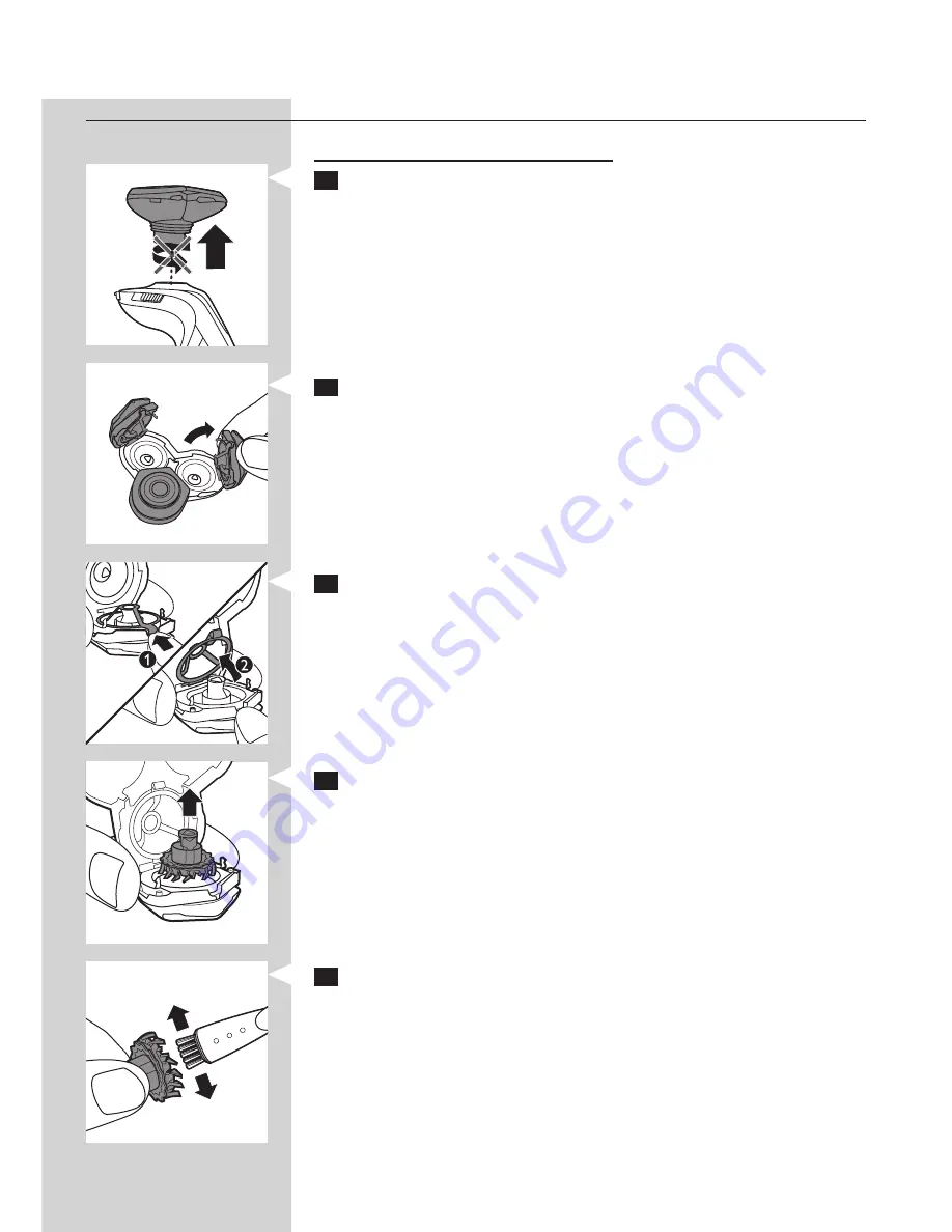 Philips RQ1250CC User Manual Download Page 20