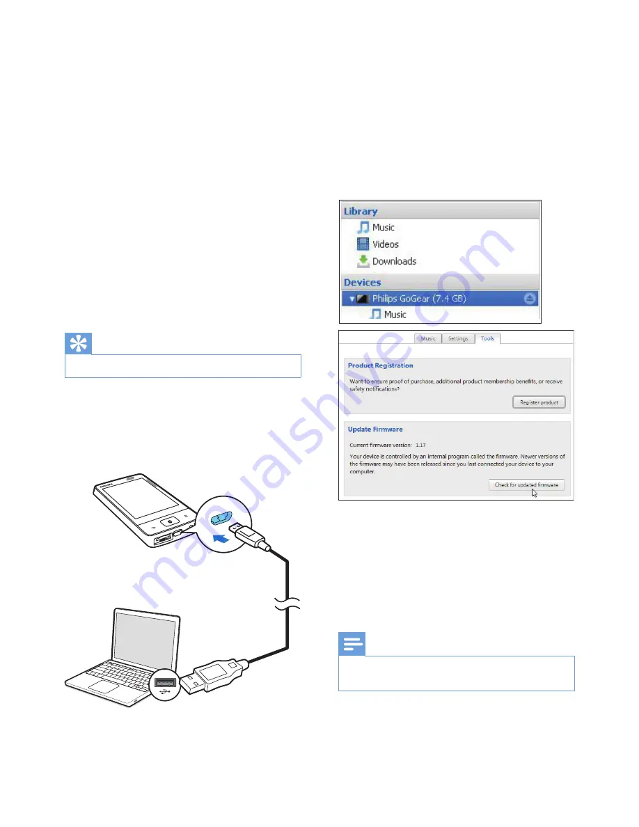 Philips SA2SONGBRD/00 User Manual Download Page 16