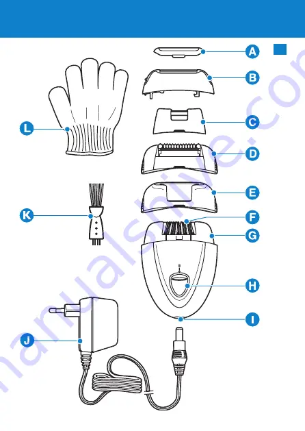 Philips Satinelle Soft HP6409 Скачать руководство пользователя страница 3