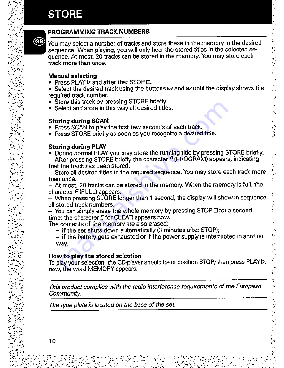 Philips SBC 6608 Instructions For Use Manual Download Page 12