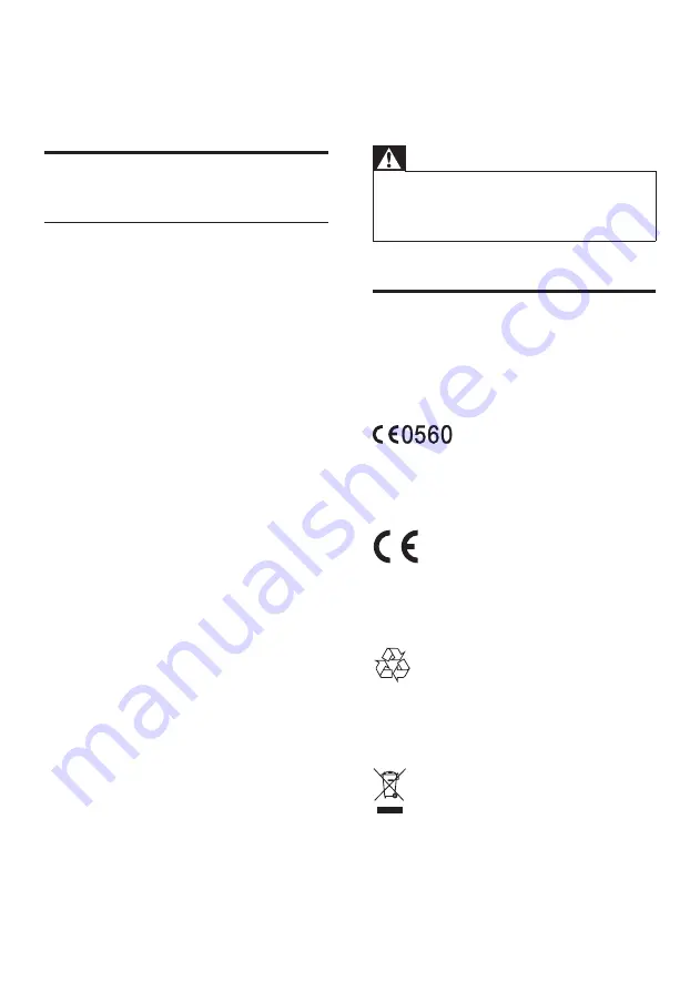 Philips SBT75/12 User Manual Download Page 4