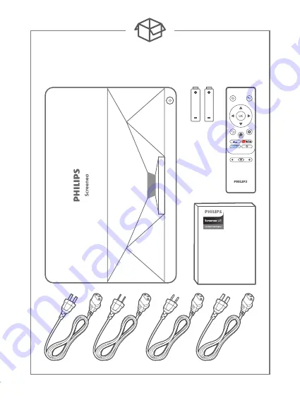 Philips SCN550 Quick Start Manual Download Page 3