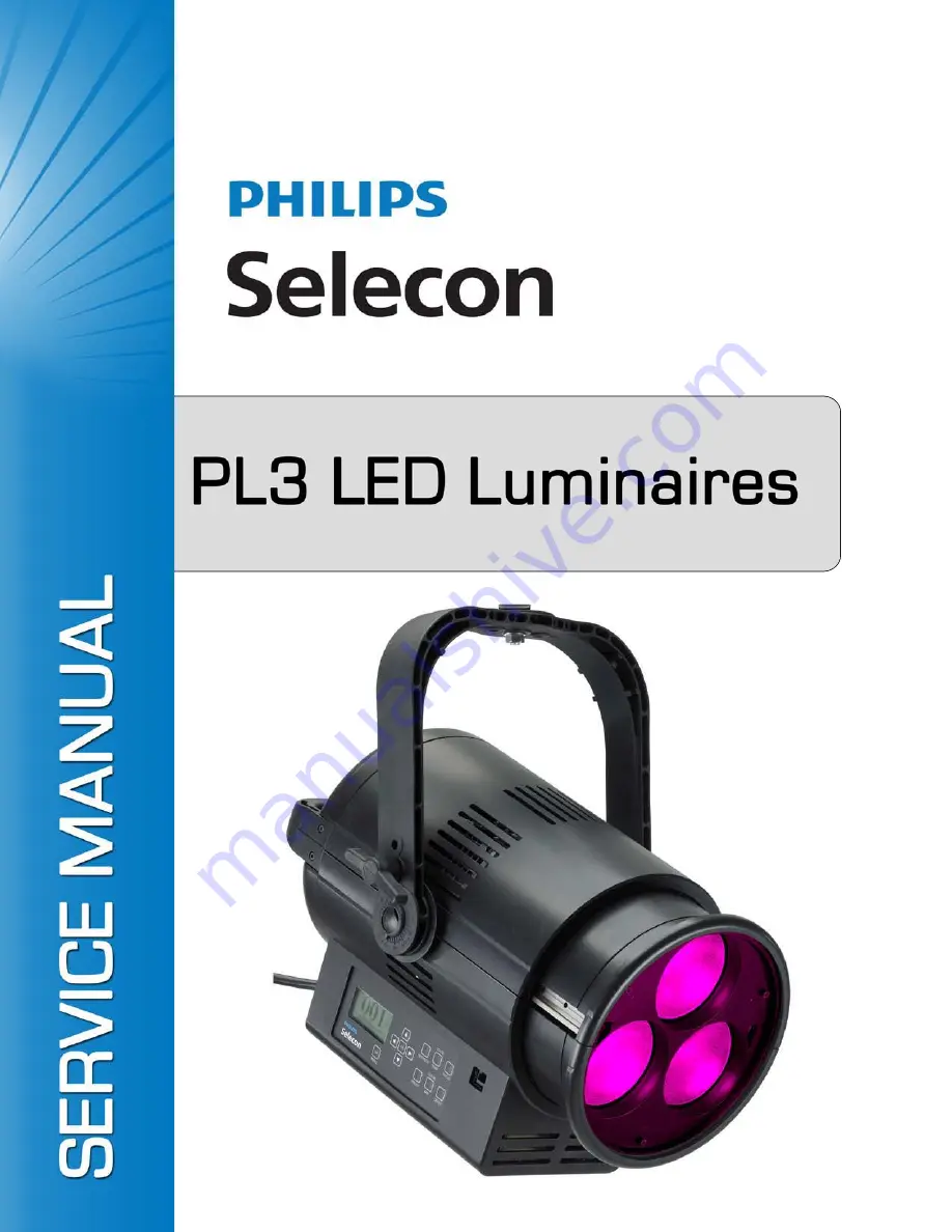 Philips SELECON PL3 Service Manual Download Page 1